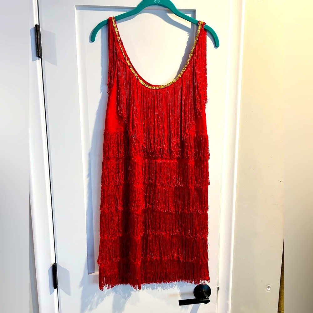 Perfect Red flapper dress